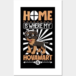 Home is with my Hovawart Posters and Art